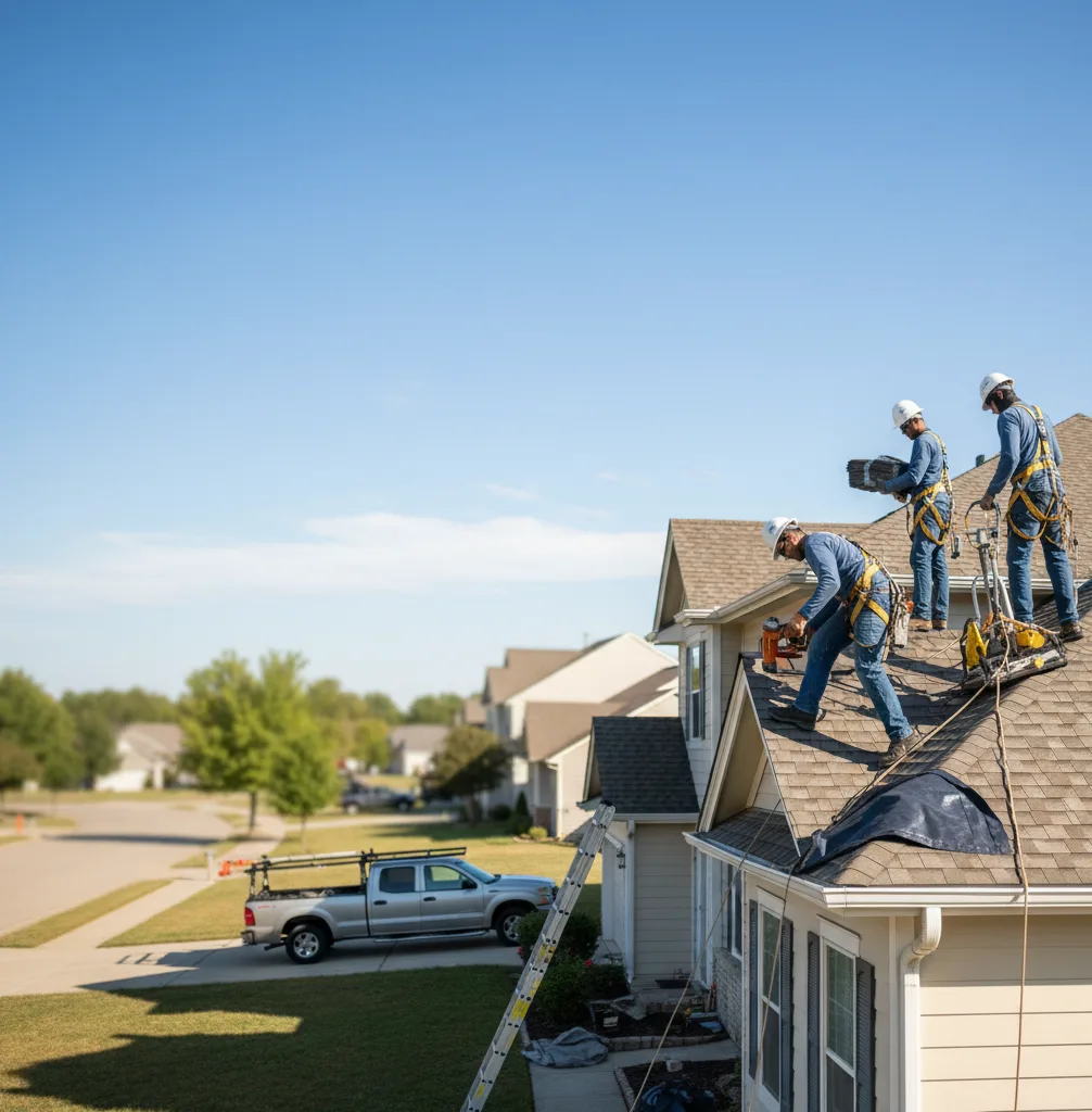 Roof Repair in Rock Cave